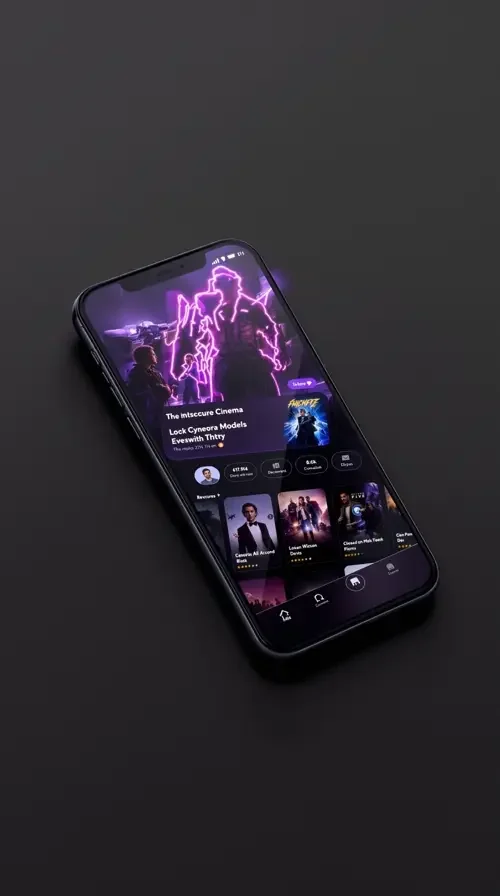 新视觉影院APP界面预览